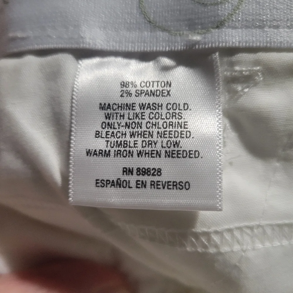 NWT JM Collections White Cotton No Gap Waistband Size 12 Tummy Slimming Panels